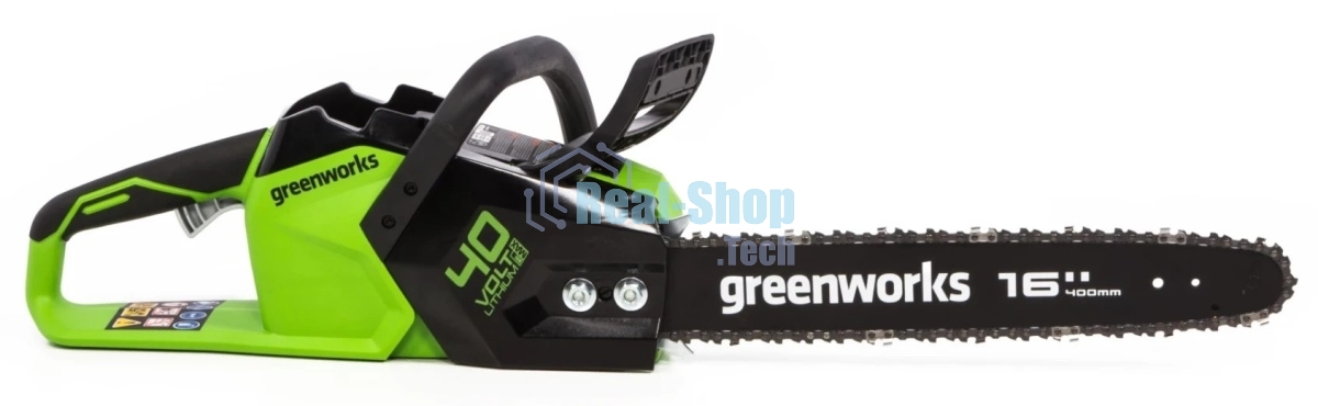 Цепная пила Greenworks GD40CS18 аккум. 1800Вт 2.4л.с. дл.шины:16