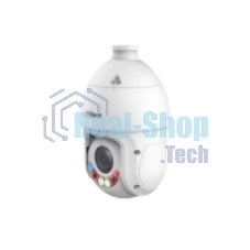 Уличная купольная PTZ IP-видеокамера Dahua DH-SD4E225Gb-HNR-A-PV1 TiOC с активным сдерживанием и ИИ 2Мп, 1/2.8” CMOS, моторизованный объектив 4.8~120мм (25x), видеоаналитика, ИК 100м, LED 50м, IP66