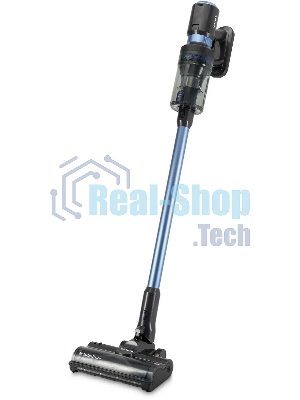 Пылесос ручной Hyundai HYV-S7970 серый/синий 500Вт уборка сухая контейнер