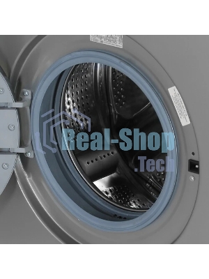 Стиральная машина Beko WRE 65P1 BSS серебристый, загрузка фронтальная 6 кг, 1000 об/мин., класс: А