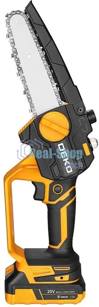 Пила цепная аккумуляторная DEKO DKCHS 20-6 PRO, 4