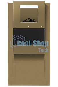 Вытяжка пристенная островная Maunfeld Bath 402 золотой, 40 см, 1150 куб. м/ч, 52 дБ