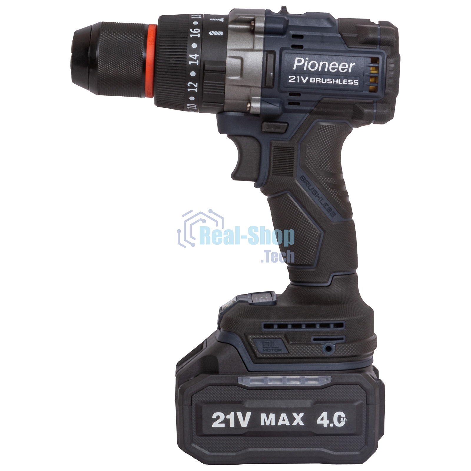 Дрель-шуруповерт аккумуляторная Pioneer CID-E2002BL-01