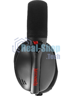 Гарнитура Redragon Ire Pro чёрный, беспроводная + проводная, Bluetooth / USB, до 25 ч