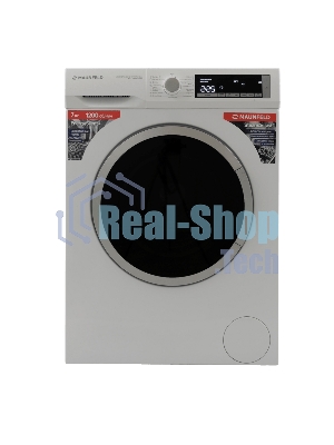 Стиральная машина Maunfeld MFWM127WH200 ST INVERTER SLIM белый, загрузка фронтальная 7 кг, 1200 об/мин, класс A+++