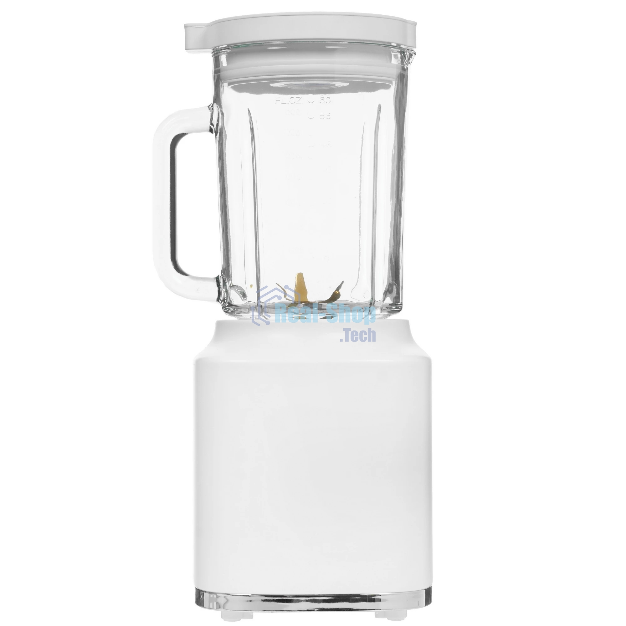 Блендер стационарный BRAYER BR1200WH 1600 Вт, стекл., 1,8 л, 6 титан. ножей, импульс, колка льда