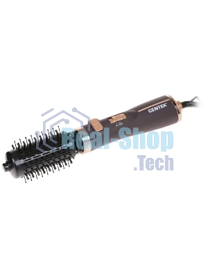 Фен-щётка Centek CT-2061 черный/золотистый, 1200 Вт, 50 мм
