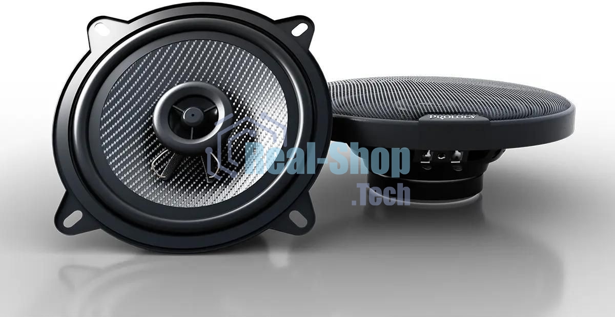 Колонки автомобильные Prology PX-130 130Вт 89дБ 4Ом 13см (5дюйм) (ком.:2кол.) коаксиальные двухполосные