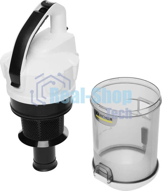 Пылесос Karcher VC 3 белый/черный, 250/700 Вт, уборка сухая, пылесборник контейнер 0.9 л