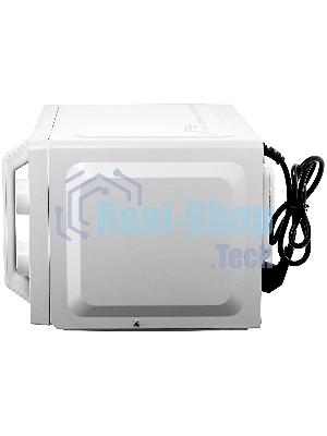 Микроволновая печь Brayer BR2507 белый, 20 л, 700 Вт, переключатели - поворотный механизм