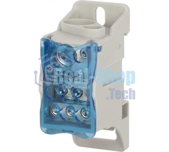 Блок распределительный на DIN-рейку NO-122-41 РБД-160А Эра Б0051115