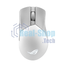 Мышь беспроводная/проводная ASUS P711 ROG Gladius III белый, 36000 dpi, радиоканал, Bluetooth, USB, кнопки - 6