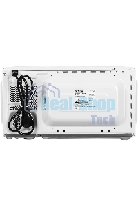 Микроволновая печь Galanz MOS-1706MW белый, 17 л, 700 Вт, переключатели - поворотный механизм