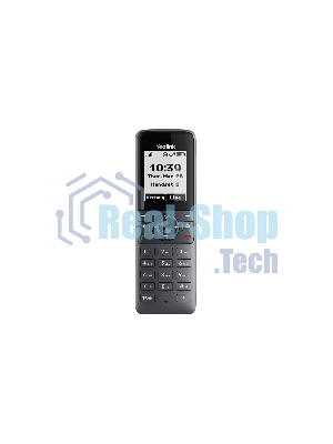 Беспроводная телефонная IP-DECT-система YEALINK W71P (база W70B+трубка W71H) до 10 SIP-аккаунтов, до 10 трубок на базу, до 20 вызовов, шт