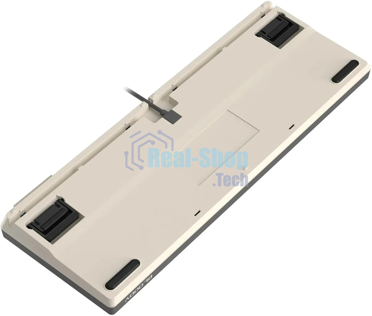 Клавиатура проводная A4Tech Bloody S98 Pixels Blue USB серый/бежевый