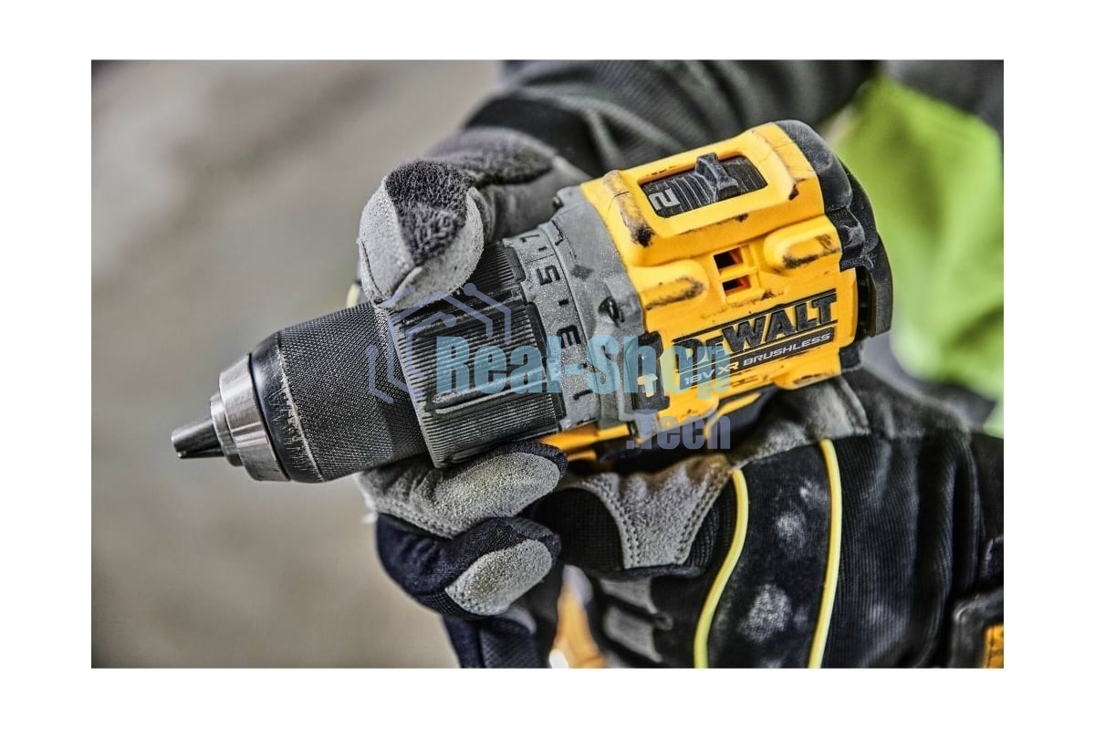 Дрель-шуруповерт аккумуляторная DeWalt DCD805P2T-QW, 18В, 2 АКБ, Кейс
