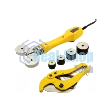 Аппарат для сварки пластиковых труб Denzel DWP-750 750Вт 260-300 град компл. насадок 20-40мм