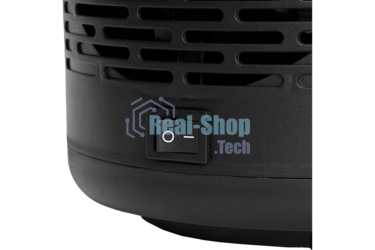 Тепловентилятор керамический Denzel DTFC-2000, 1000/2000 Вт, 20 м2, пульт, 3 режима, термостат