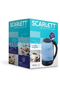 Чайник электрический Scarlett SC-EK27G90 черный Мощность, Вт: 1800; Объем, л: 1.7