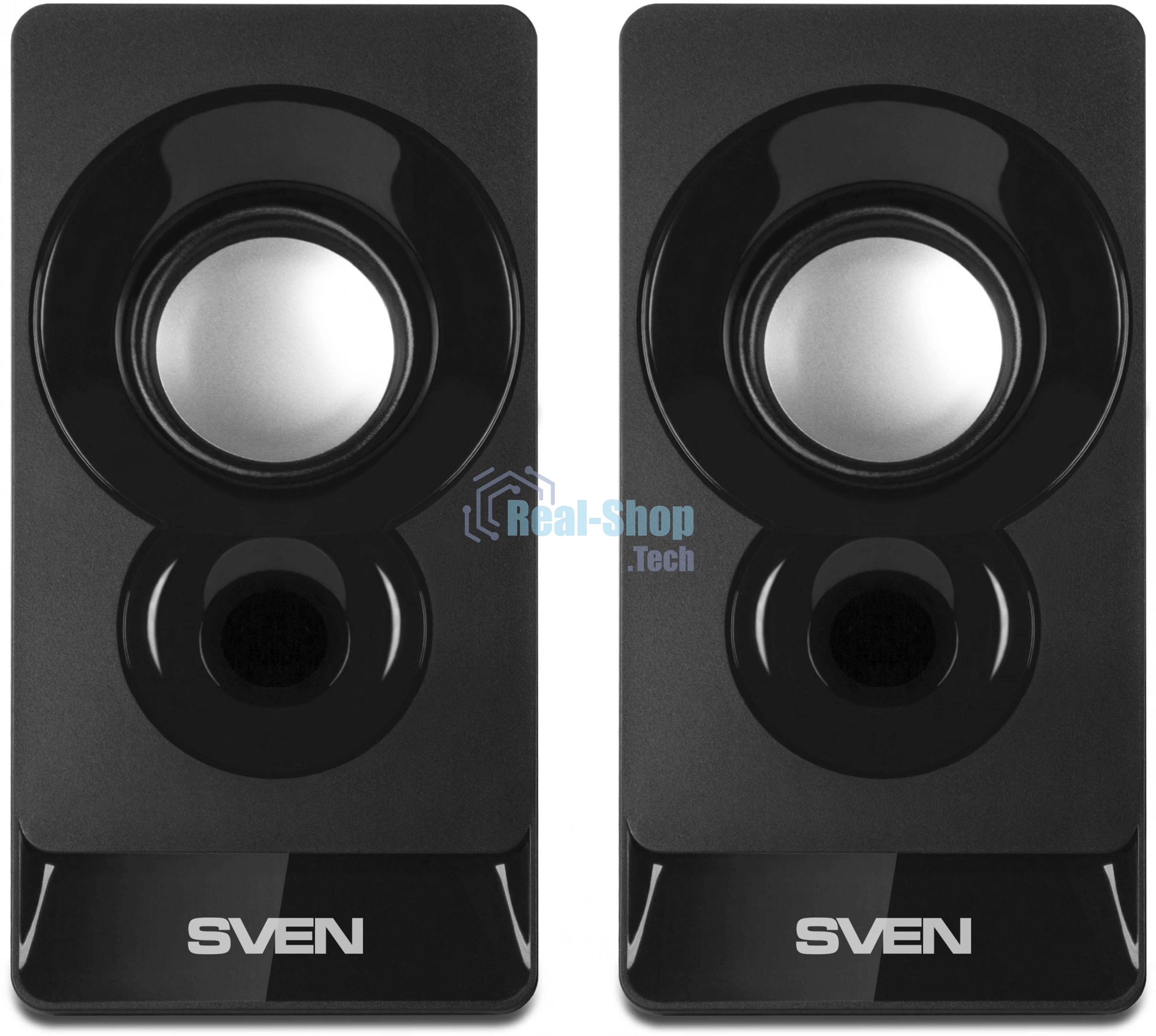 Акустическая система Sven 300 2.0 черный 6Вт