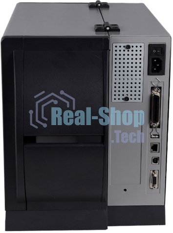 Принтер этикеток термотрансферный iDPRT iX4P Industrial 600 dpi, 102 мм/cек, USB, RS232, USB Host, Ethernet RJ-45, черный