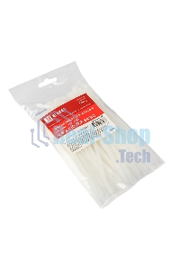 Хомут кабельный 4.8х150 нейл. белый (уп. 100 шт) EKF plc-c-4.8x150