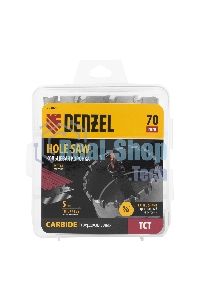Коронка по металлу Denzel твердосплавная, 70 мм