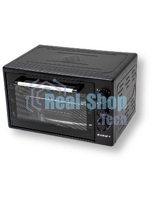 Мини-печь Kraft KF-MO3801BL, черный, 38 л.