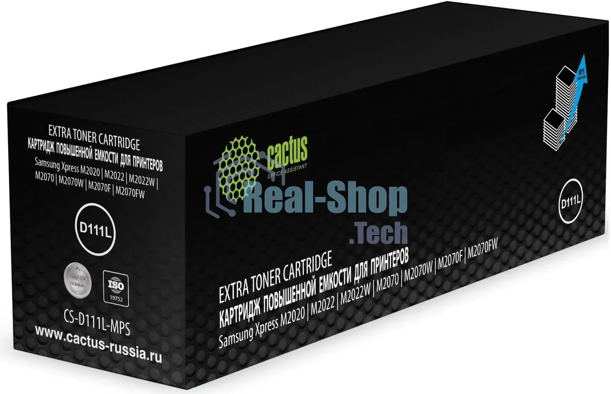 Картридж лазерный Cactus CS-D111L-MPS черный (3000стр.) для Samsung Xpress M2022, M2020, M2021, M2020W, M2070, M2070FW, M2071, M2071FH, M2021W, M2022W, M2070F, M2070W, M2071F