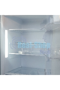 Холодильник Бирюса M6135 металлик двухкамерный 240/60л морозилка сверху, автоматическое оттаивание