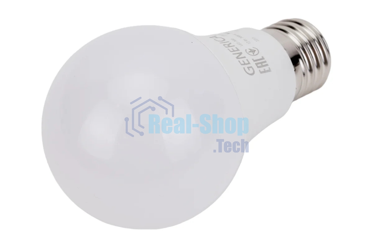 Лампа светодиодная GENERICA LL-A60-12-230-30-E27-G A60 12 Вт грушевидная 3000К E27 230В