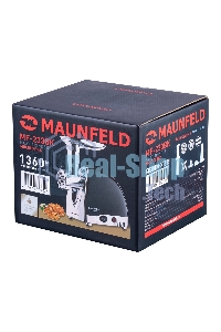 Мясорубка электрическая Maunfeld MF-233BK черный, 1360 Вт
