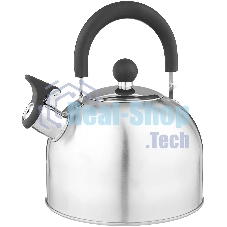 Чайник для плиты MALLONY MAL-039-MP 2.3 л матовый, со свистком (985605)