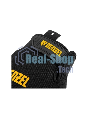 Перчатки универсальные Denzel 68003 усиленные, с защитными накладками, размер 10