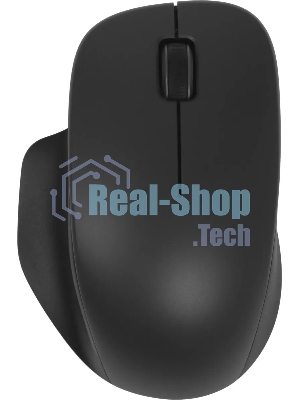 Мышь беспроводная Xiaomi Wireless Mouse Comfort Edition черный, 1200 dpi, радиоканал, USB, кнопки - 3