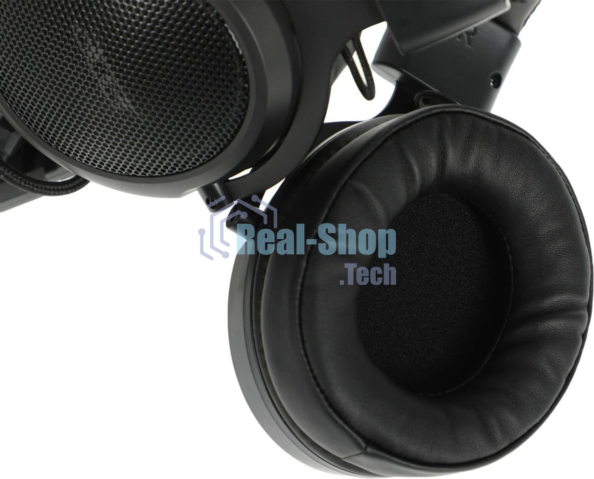 Гарнитура Acer AHW120 чёрный, проводная, USB, подсветка