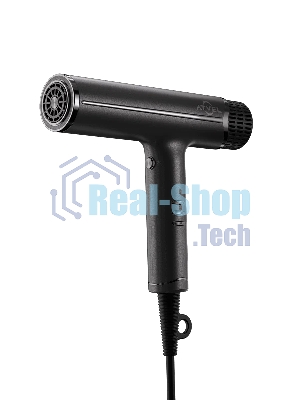 Фен Atvel AirJet HD6 серый, 1200 Вт, компактный, ионизация