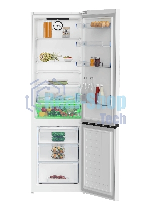 Холодильник Beko B3RCNK405HDW белый двухкамерный морозилка снизу, No Frost
