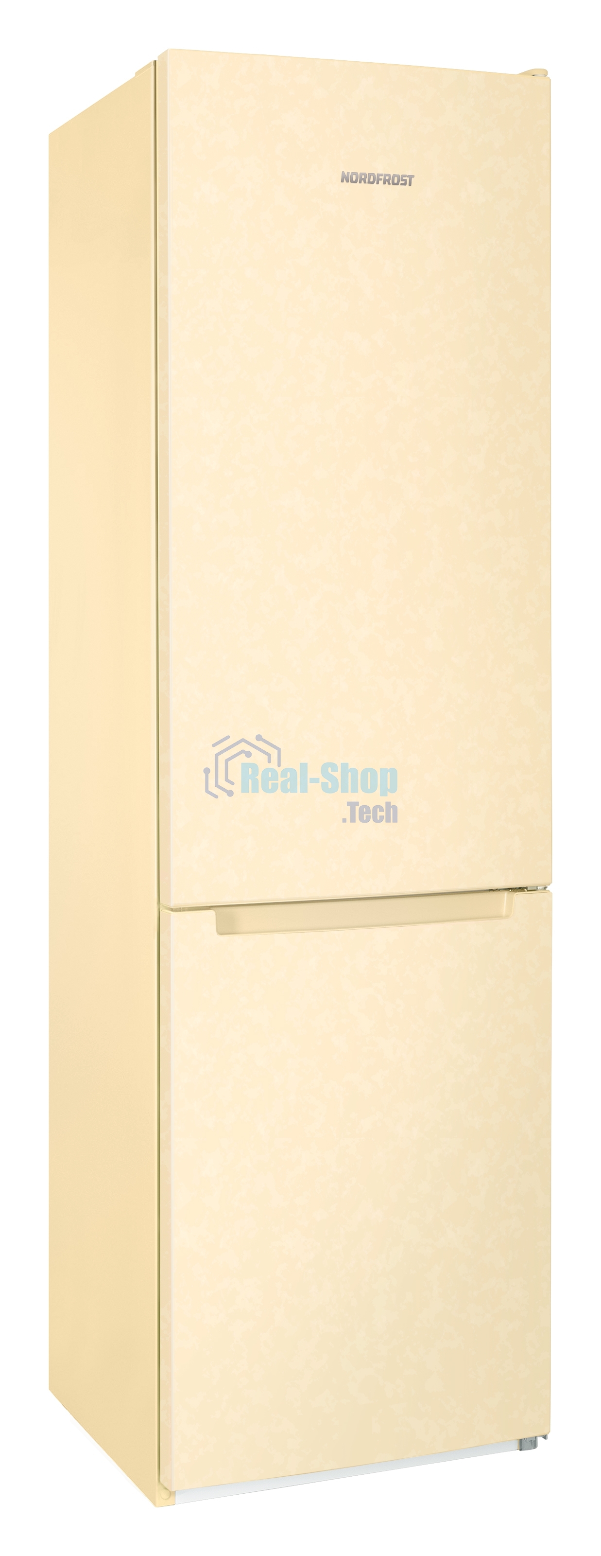 Холодильник Nordfrost NRB 164NF E бежевый двухкамерный 238/105 л морозилка снизу, капельная система