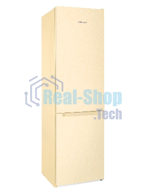 Холодильник Nordfrost NRB 164NF E бежевый двухкамерный 238/105 л морозилка снизу, капельная система