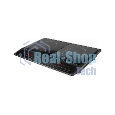 Плита настольная электрическая Centek CT-1514 черный, 3.5 кВт, индукция, конфорки - 2, стеклокерамика, сенсор