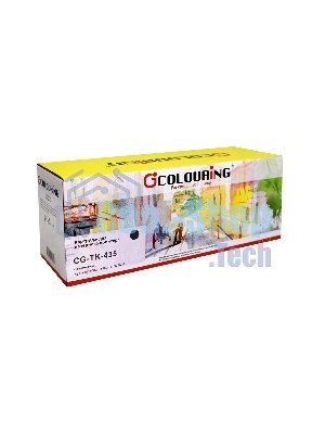 Тонер Colouring-туба CG-TK-435 черный (15000 копий + бункер отработанного тонера) для Kyocera Mita 180/181/220/221
