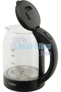 Чайник электрический Scarlett SC-EK27G90 черный Мощность, Вт: 1800; Объем, л: 1.7