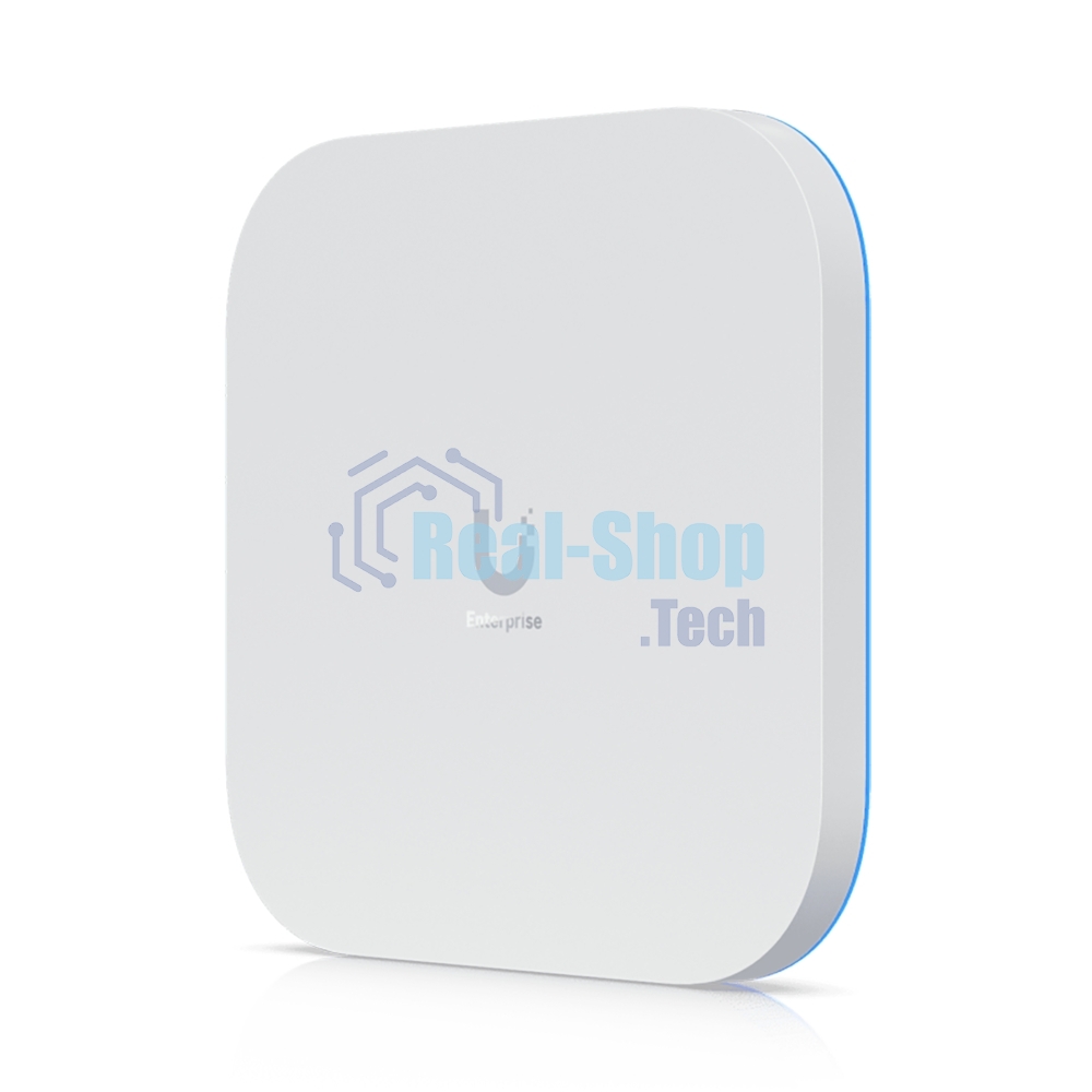Точка доступа Wi-Fi Ubiquiti UniFi E7 AP 2,4+5+6 ГГц, Wi-Fi 7, 4х4 MU-MIMO, 802.3bt, 1х 10G RJ45, 1х 1G RJ45