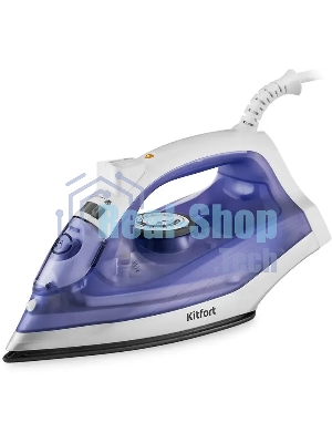 Утюг Kitfort KT-2603 1300 Вт белый/фиолетовый