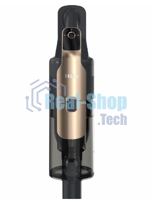 Пылесос вертикальный Haier C6 Flexi антрацит/золотистый, питание от аккумулятора, 250 Вт, уборка сухая, пылесборник 0.7 л