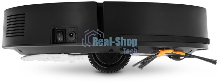 Робот-пылесос Vitek VT-1808 (MC) черный, 2000 мА·ч Li-Ion, уборка влажная/сухая, пылесборник контейнер 0.35 л