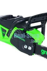 Цепная пила аккумуляторная GreenWorks GD40CS20X, 40V, 40 см, 2000 Вт, бесщеточная, без АКБ и ЗУ (2008807)