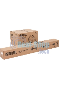 Триммер бензиновый Denzel DR-43S, 43 см3, разъемная штанга, состоит из 2 частей