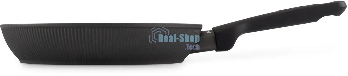 Сковорода Rondell Shell RDA-1928 круглая 24 см, покрытие: Xylan Plus ручка несъемная (без крышки) серый